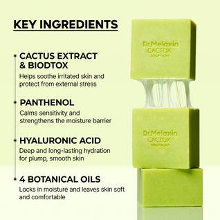 CACTOX Pore Relief Serum Soap