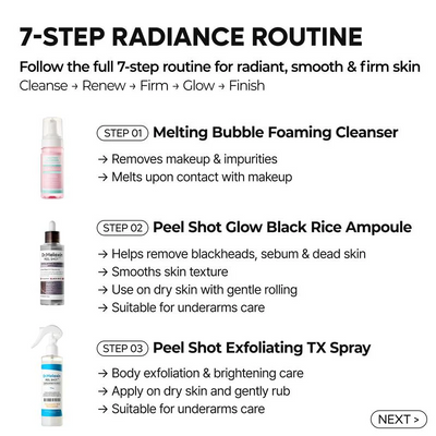 Dr. Melaxin 7-Setp Radiance Routine set