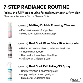 Dr. Melaxin 7-Setp Radiance Routine set